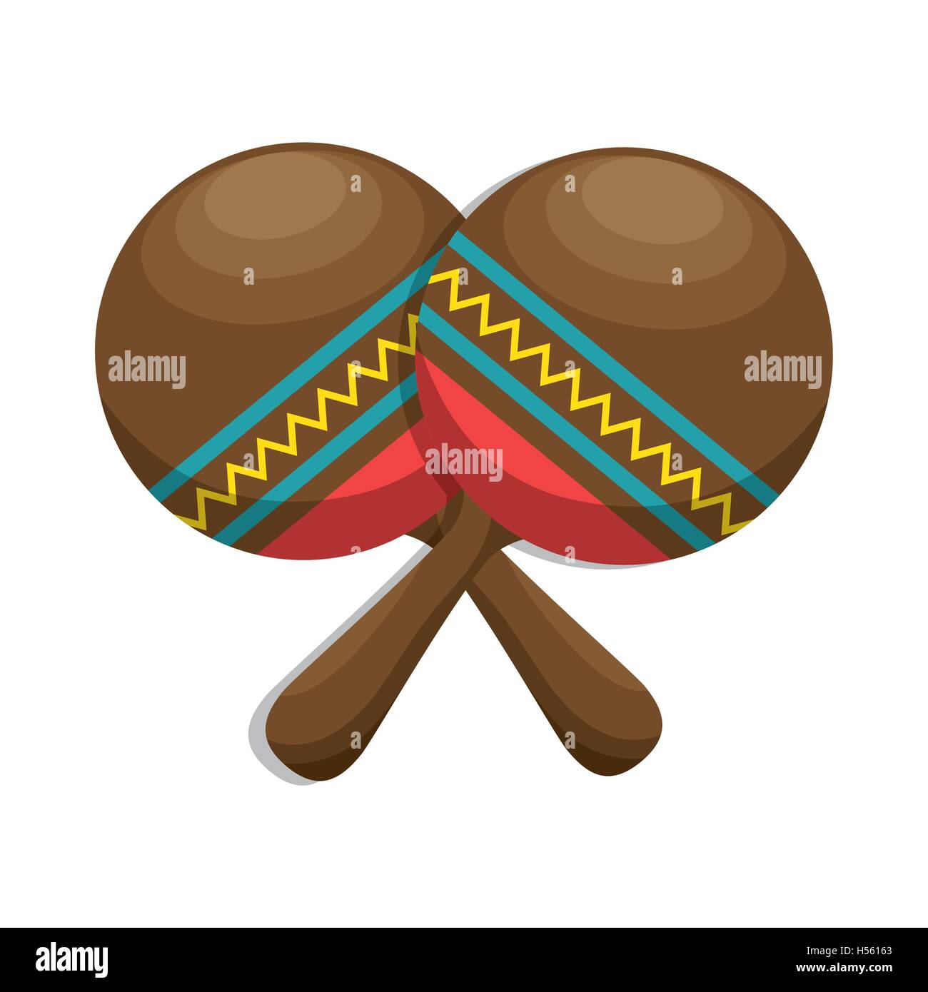 maracas folk music instrument icon Stock Vector Image & Art Alamy