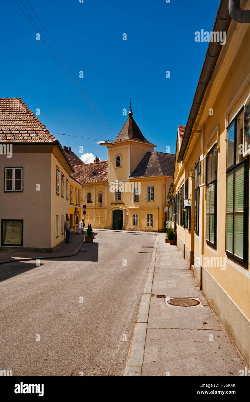 Buergerspital in Baden near Vienna, Lower Austria, Austria, Europe Stock Photo