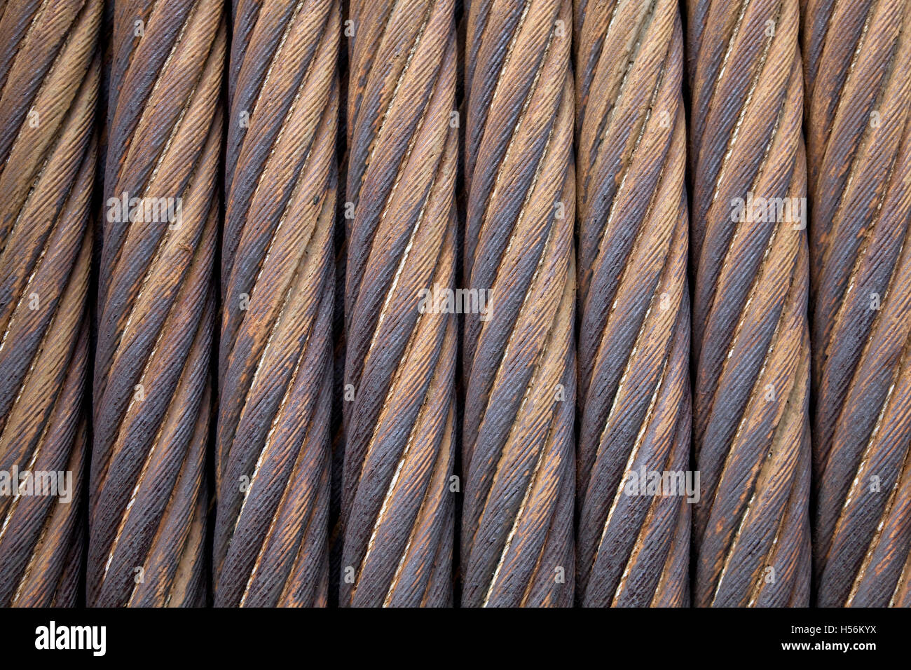 Steel wire, reel, closeup Stock Photo Alamy