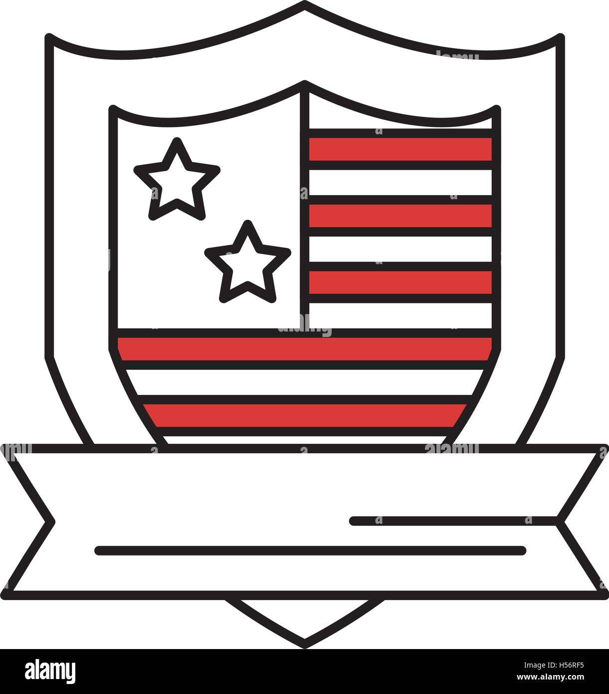 united states of america shield Stock Vector Image &amp; Art - Alamy