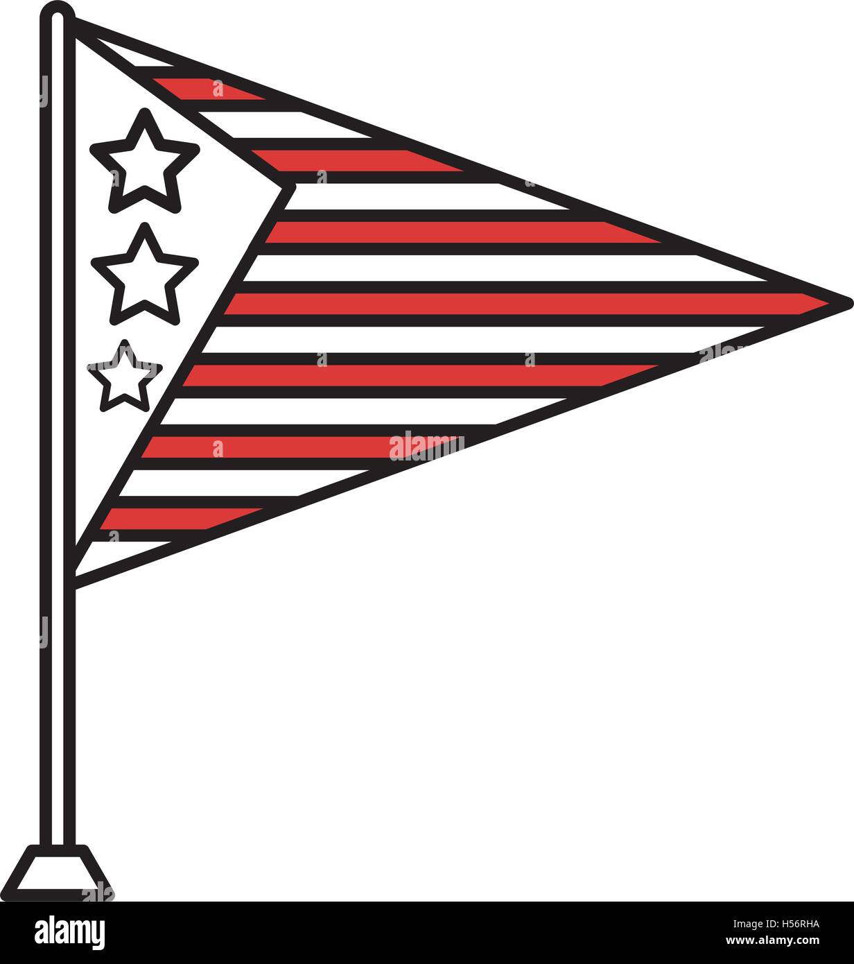 united states of america flag icon Stock Vector Image & Art - Alamy