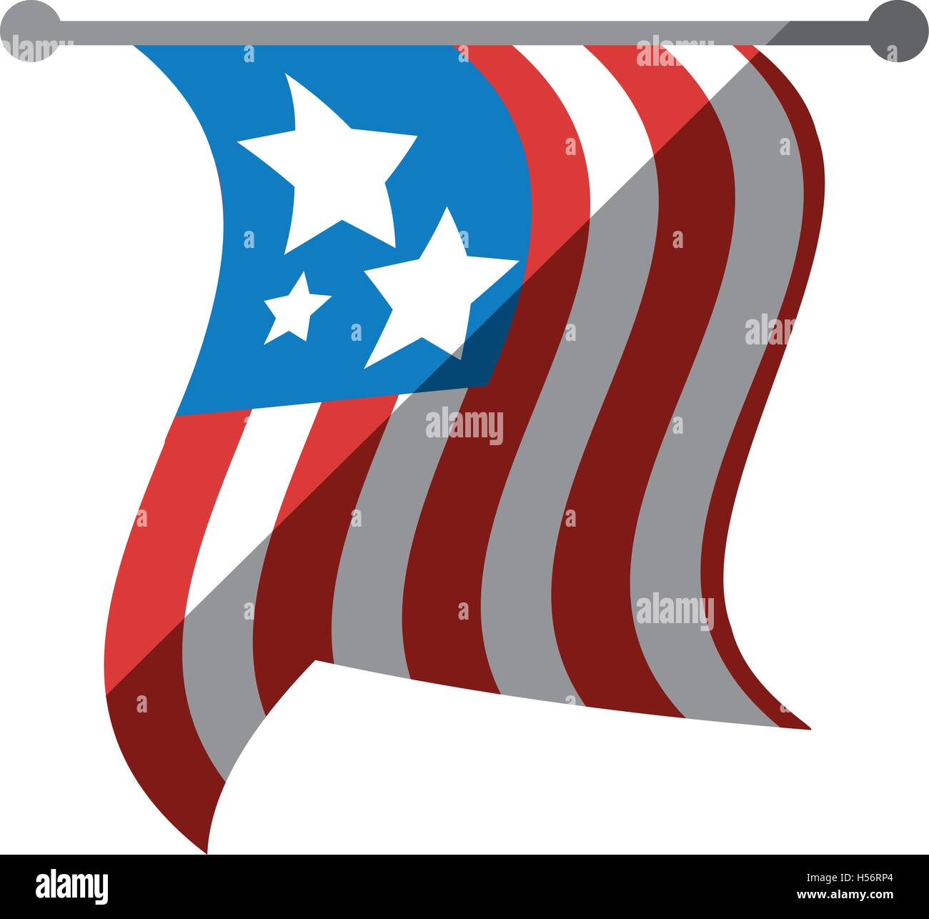 united states of america flag icon Stock Vector Image & Art - Alamy