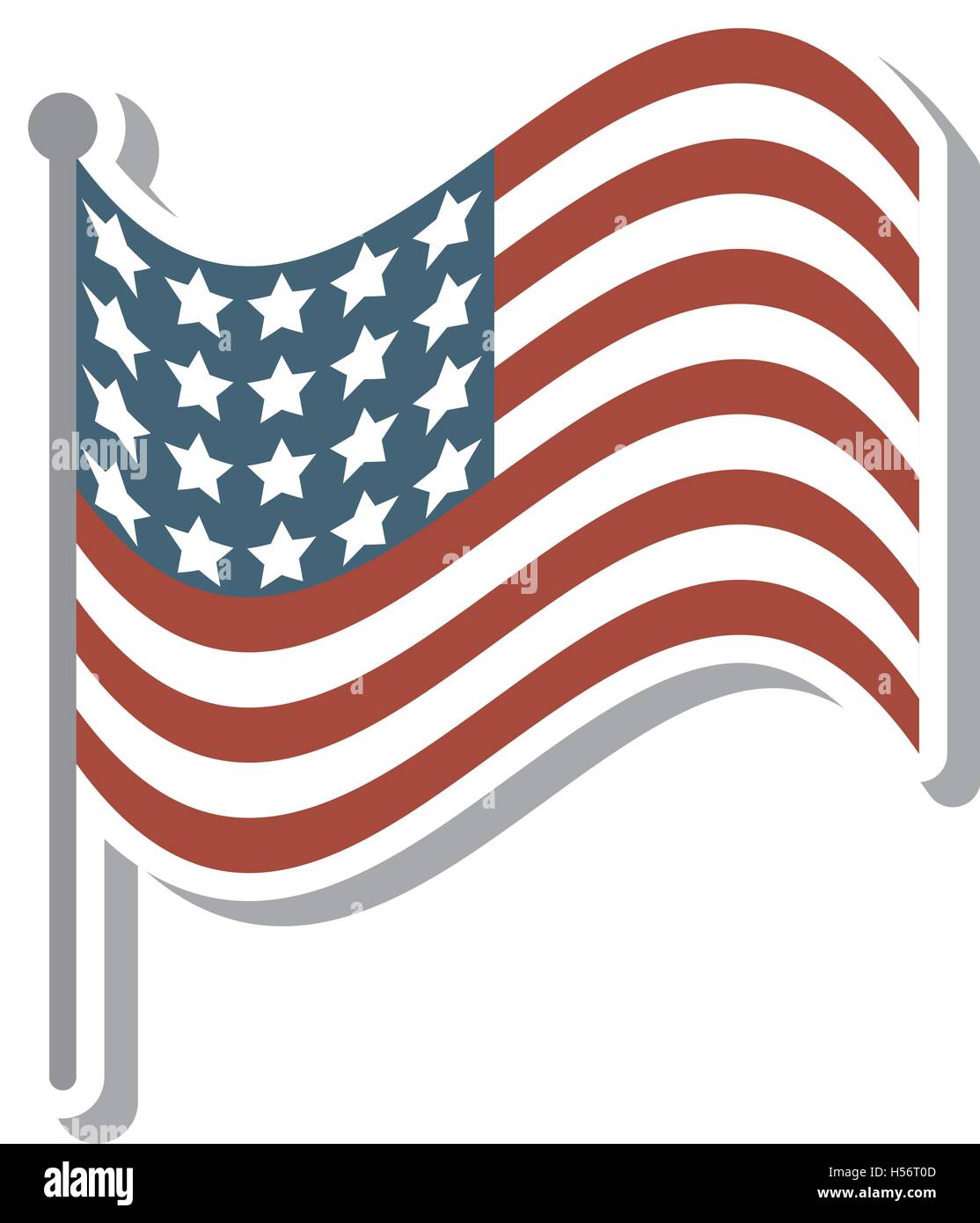 united states of america flag icon Stock Vector Image & Art - Alamy