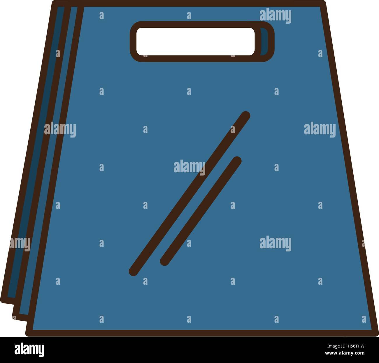 shopping bag isolated icon Stock Vector Image & Art - Alamy