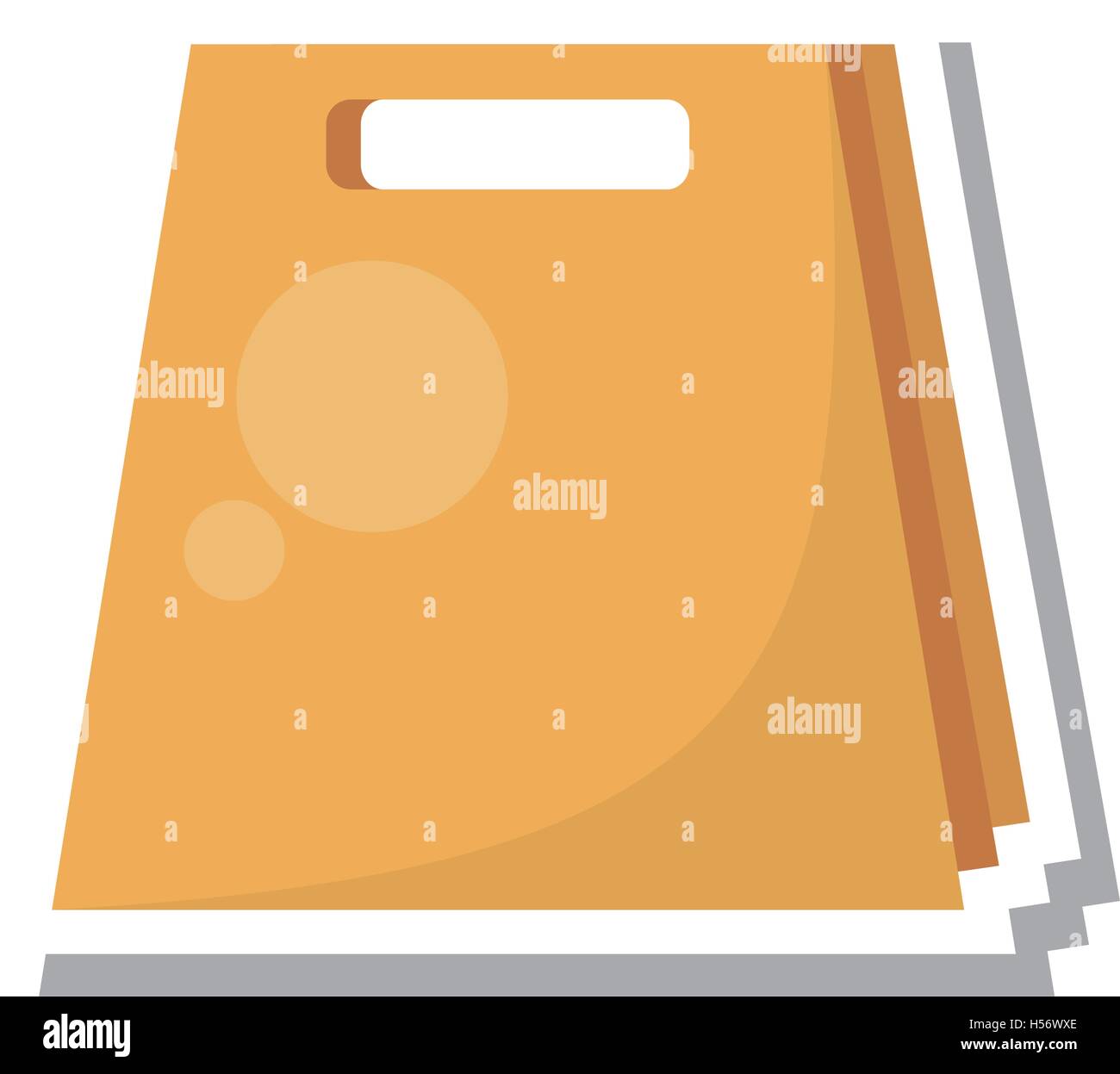 shopping bag isolated icon Stock Vector Image & Art - Alamy