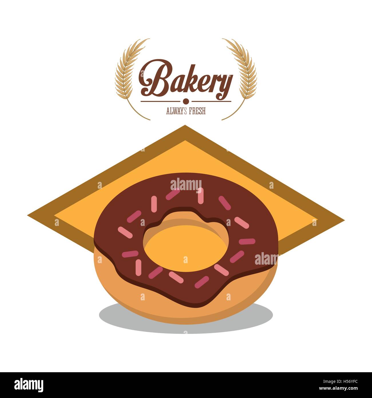 Donut of bakery design Stock Vector Image & Art - Alamy