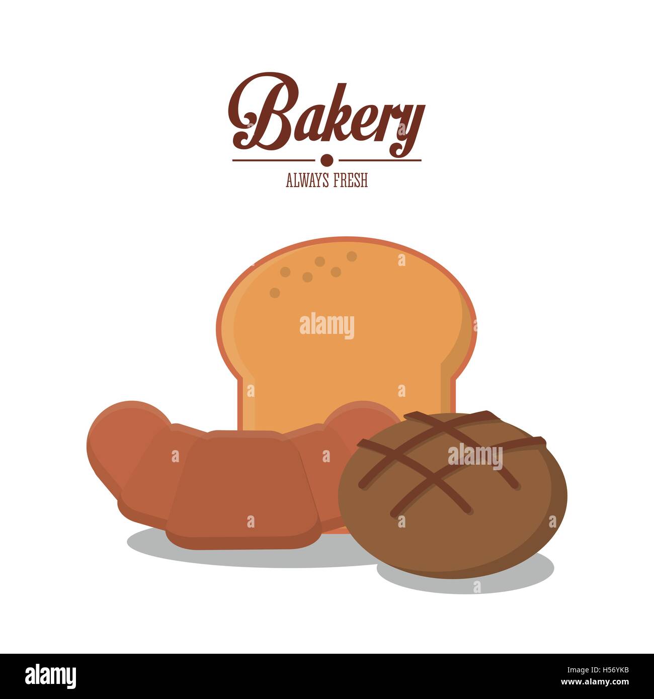 Bread of bakery design Stock Vector Image & Art - Alamy