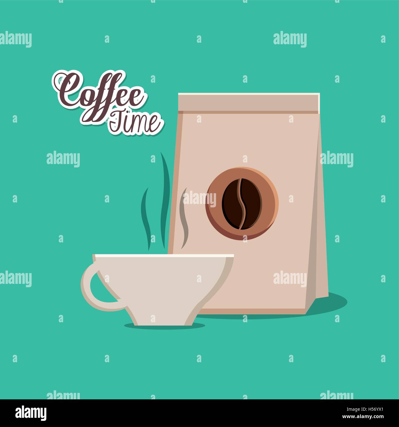 Cup of Coffee shop design Stock Vector Image & Art Alamy