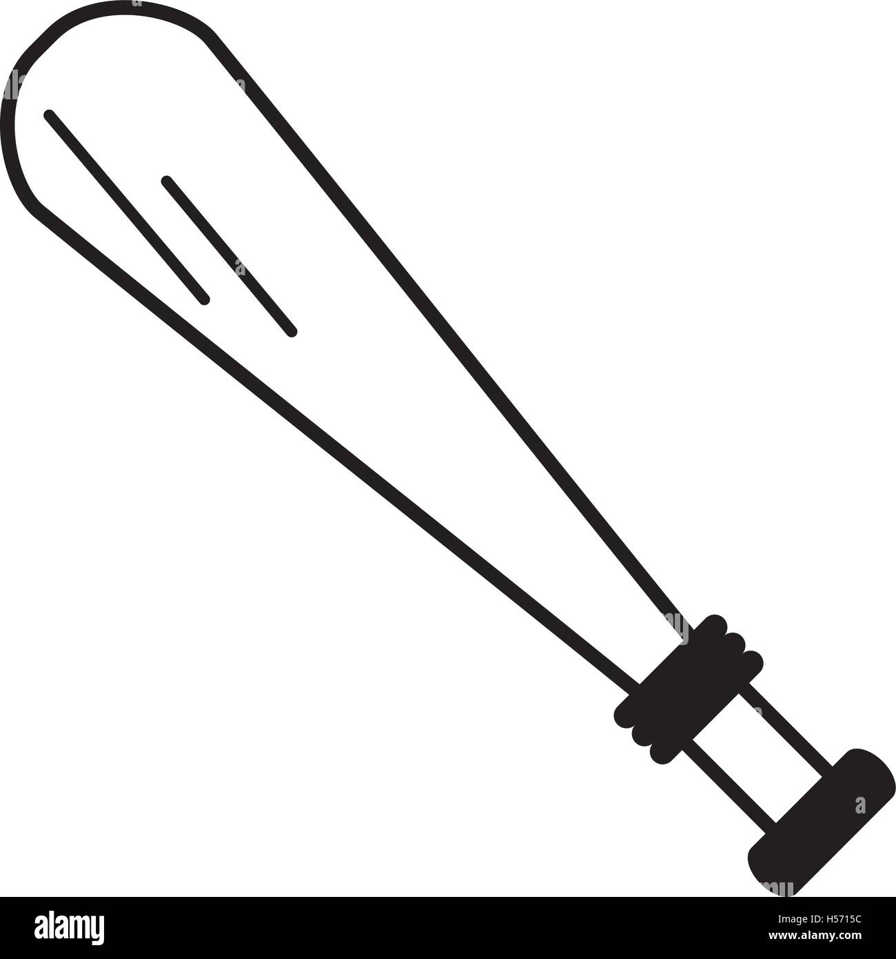 baseball bat isolated icon Stock Vector Image & Art - Alamy