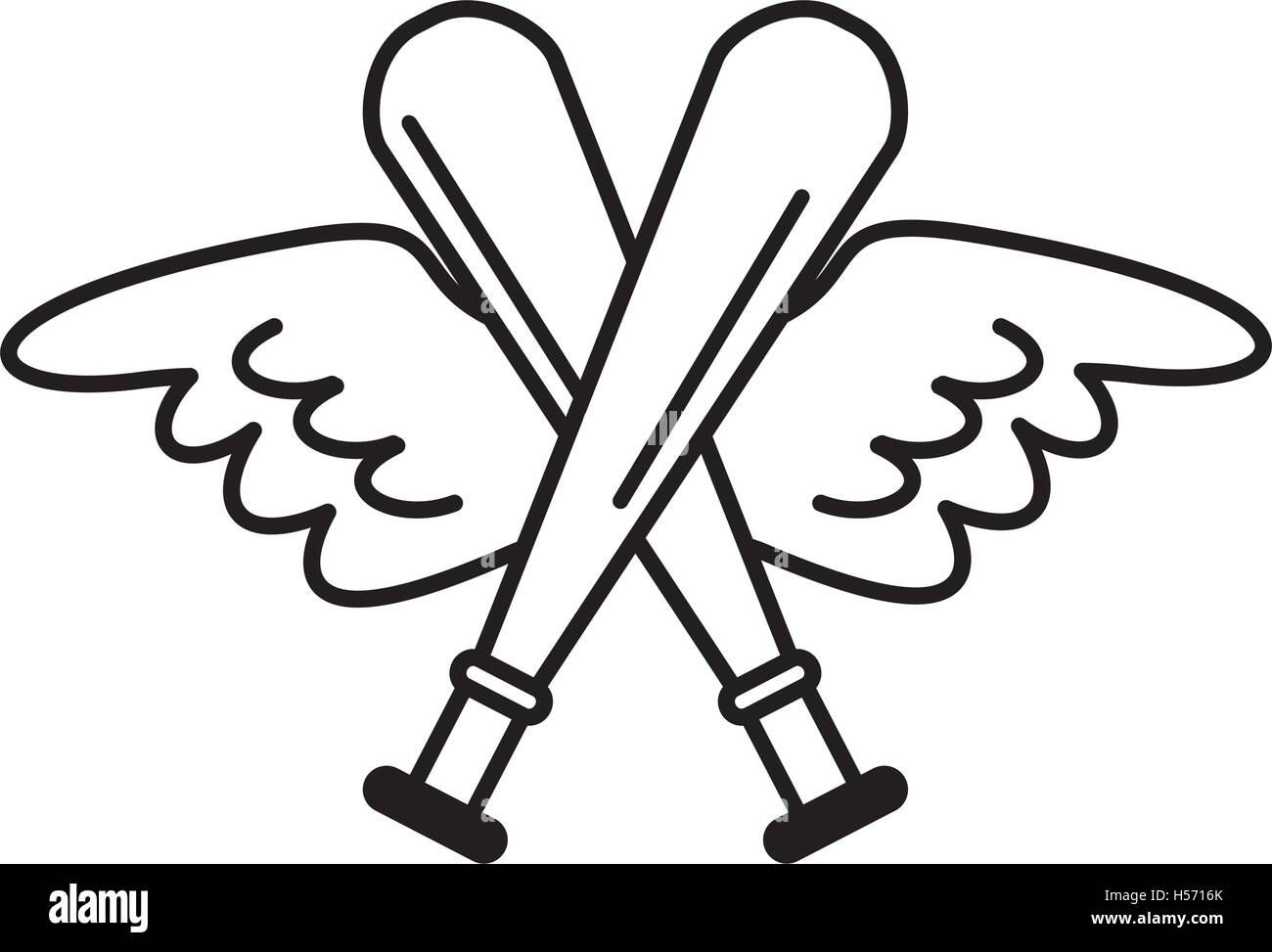 baseball bat isolated icon Stock Vector Image & Art - Alamy