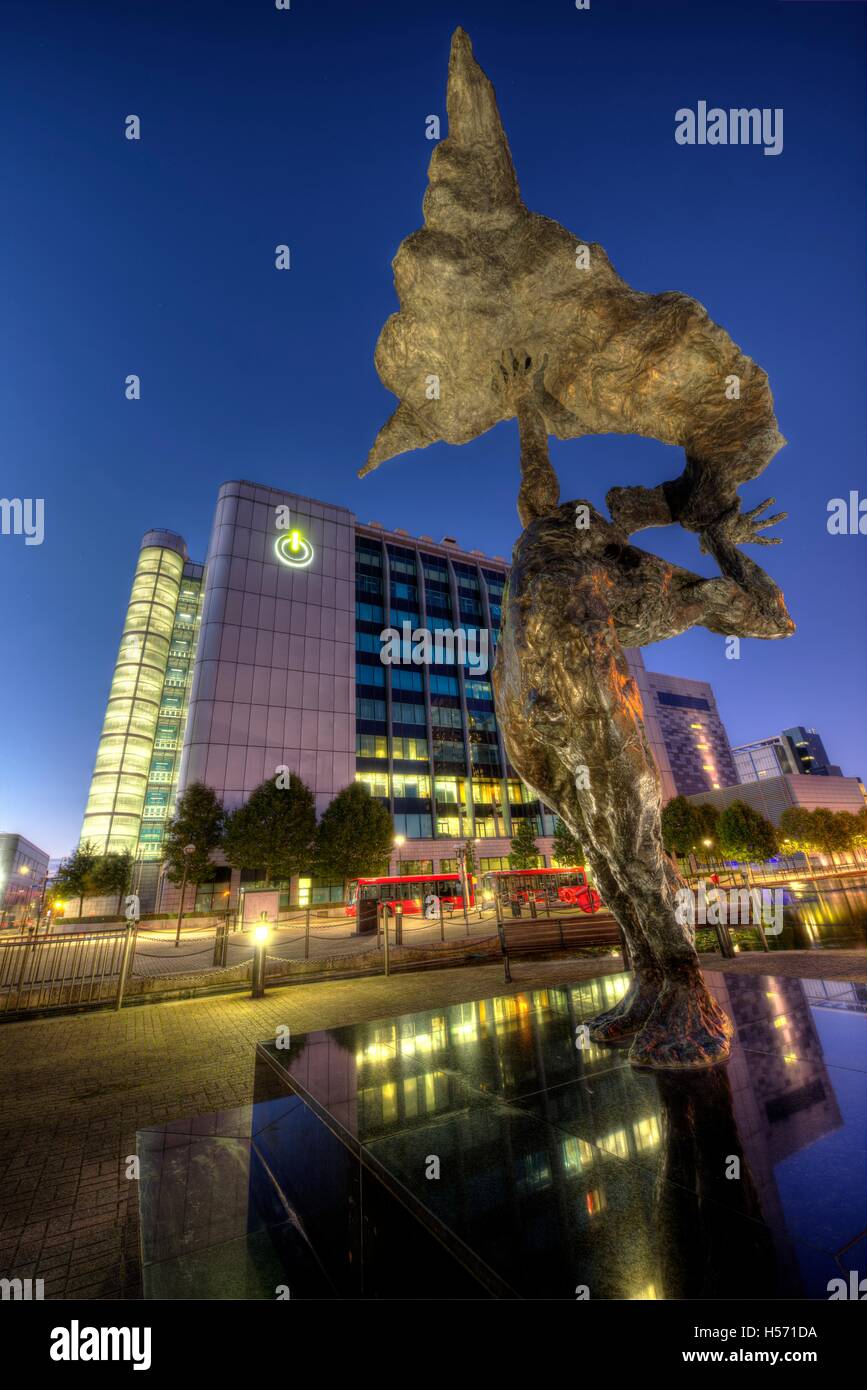 The Global Switch building in London Stock Photo