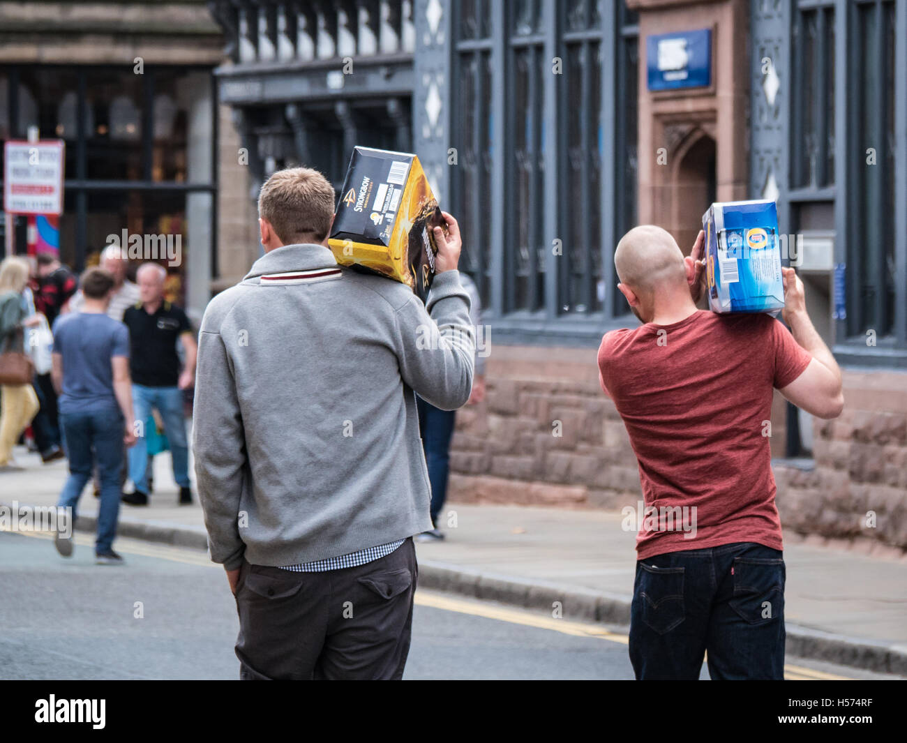 Stocking up hires stock photography and images Alamy