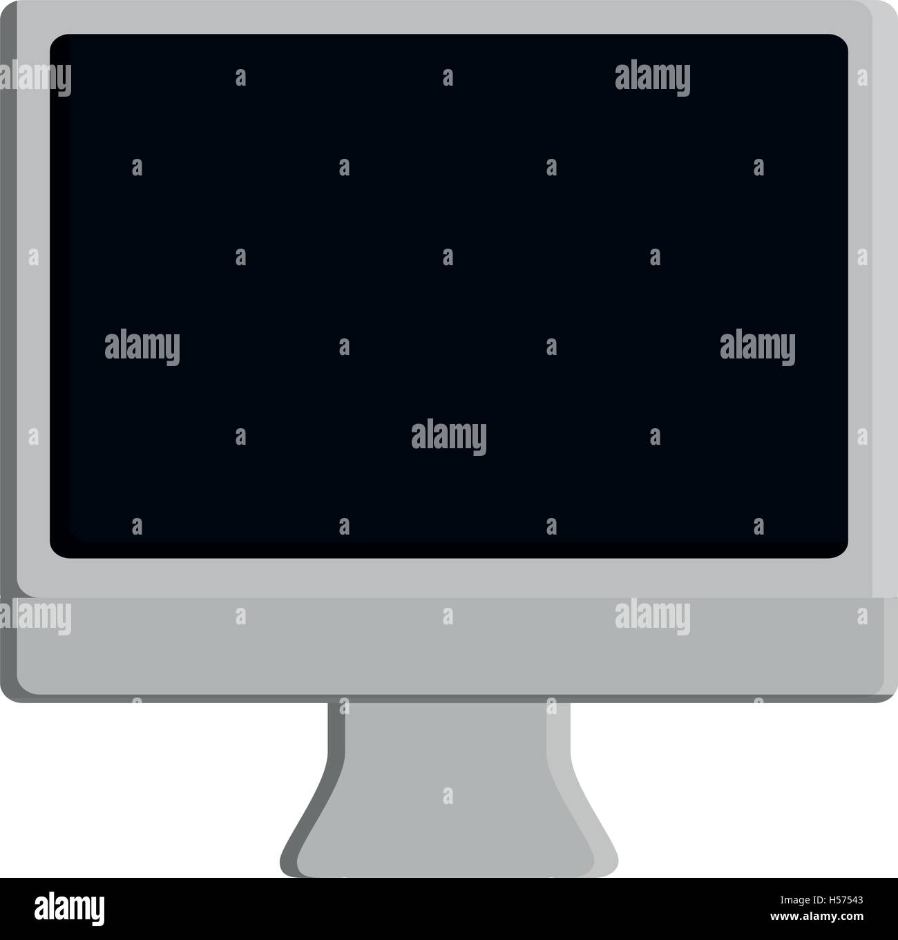 monitor computer isolated icon Stock Vector Image & Art - Alamy