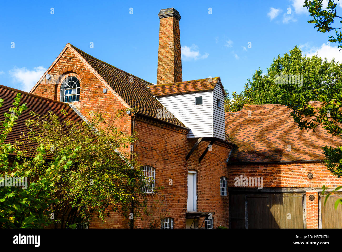 Sarehole Mill, Hall Green, Birmingham, England, well known to J. R. R. Tolkien as a boy Stock Photo