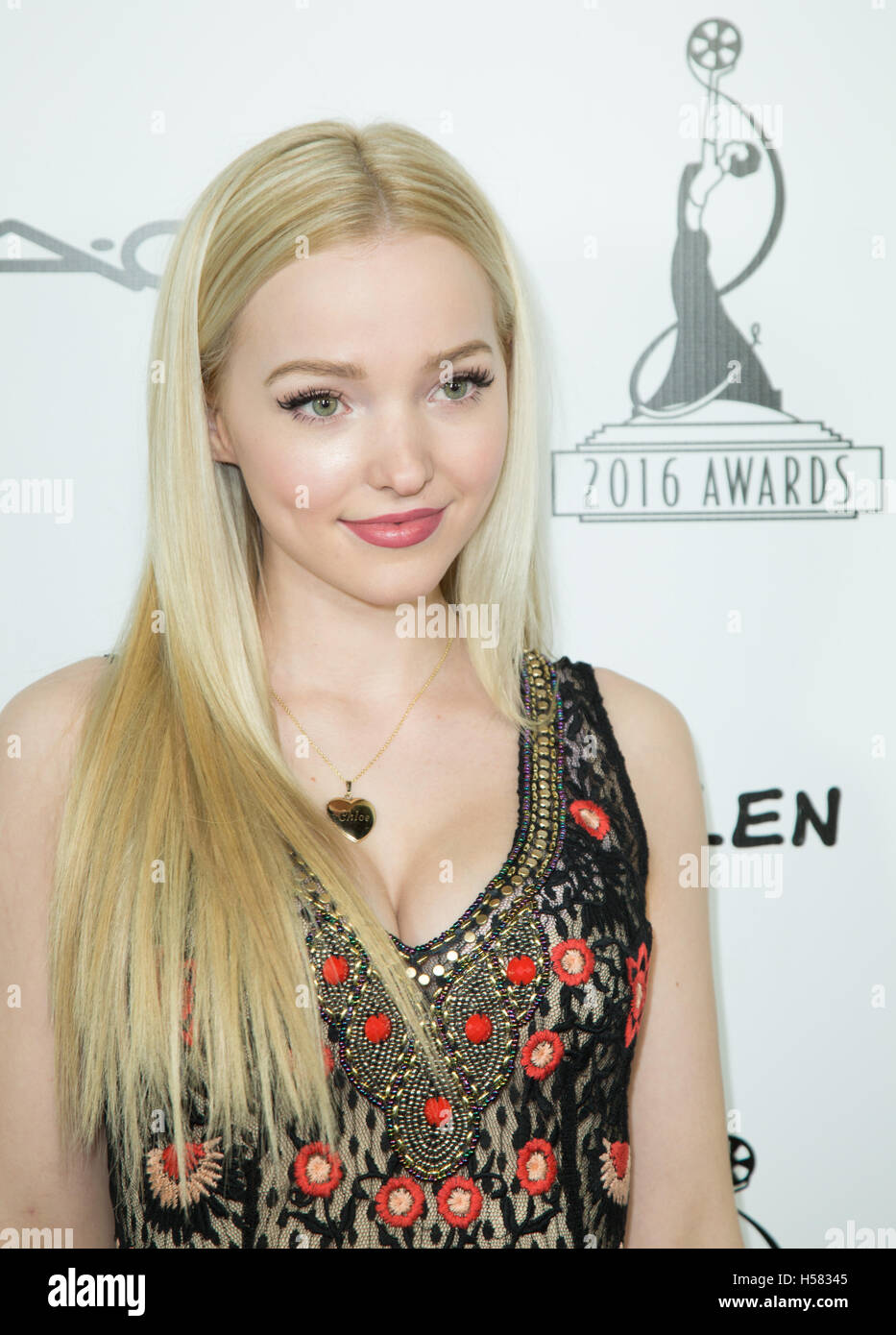 Dove Cameron Attends 16 Make Up Artists And Hair Stylists Guild Awards At Paramount Theatre At Paramount Studios On February 16 In Hollywood California Usa Stock Photo Alamy