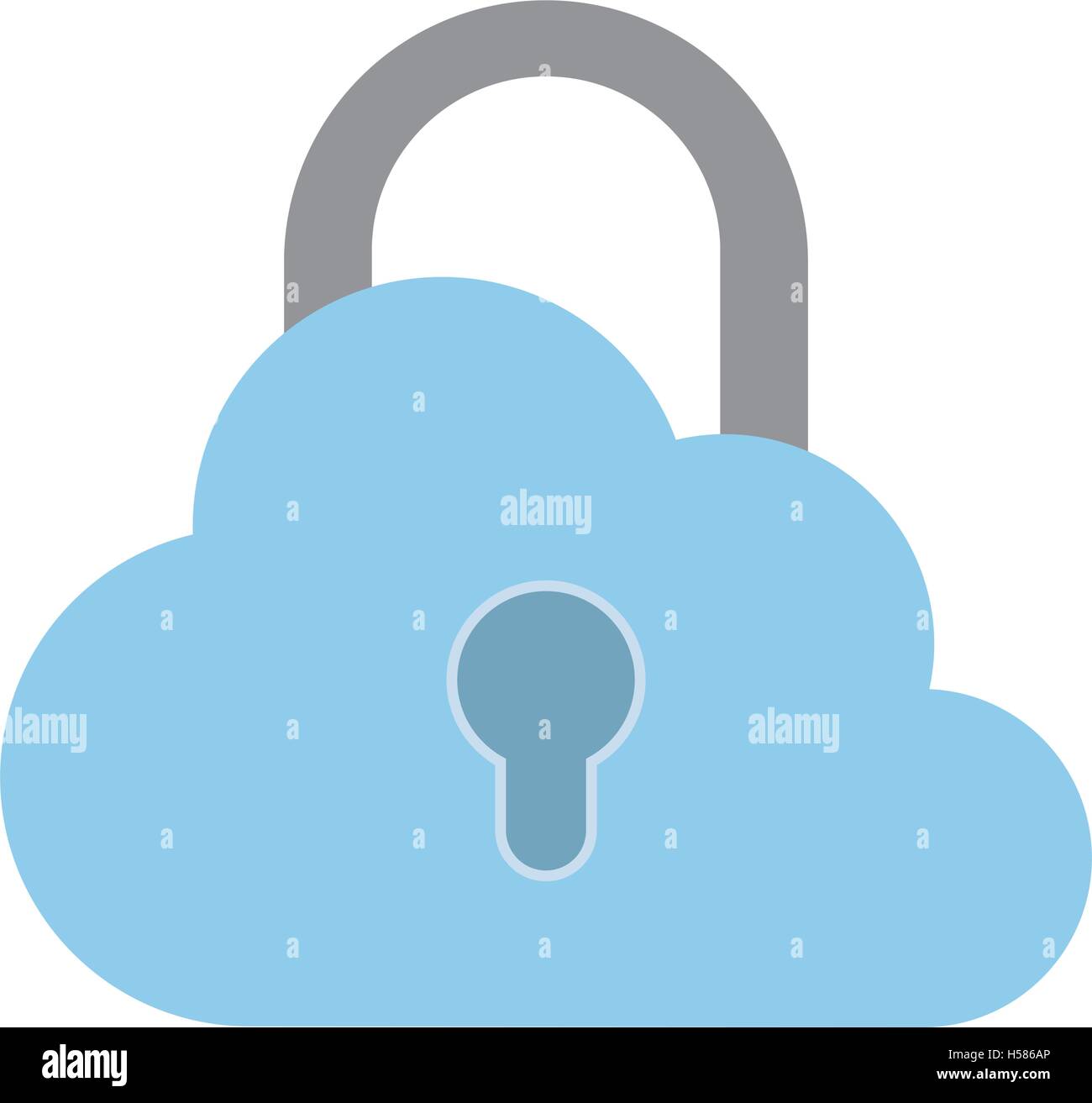 cloud computing isolated icon Stock Vector Image & Art - Alamy