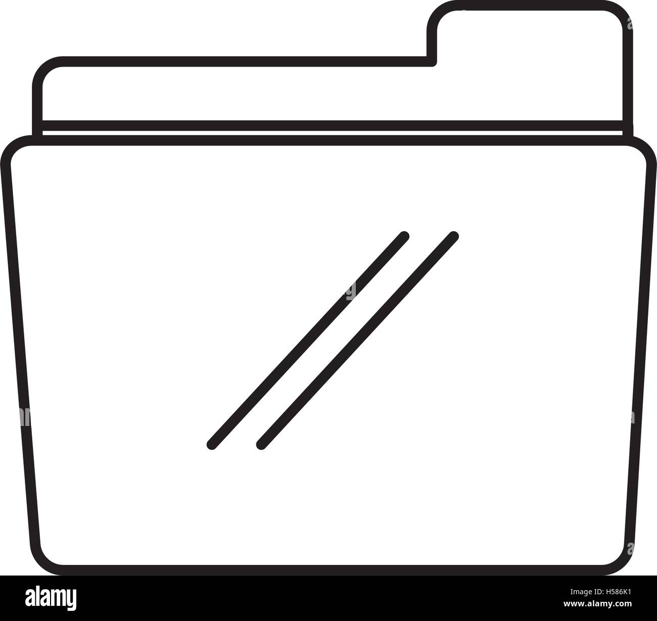 folder document isolated icon Stock Vector Image & Art - Alamy