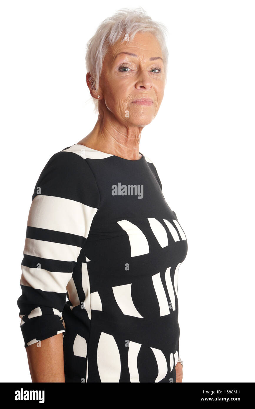 Female woman lady senior hi-res stock photography and images - Alamy