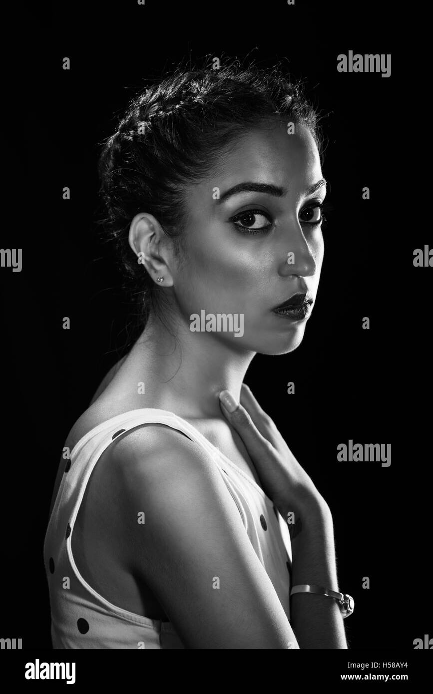 Old hollywood black and white hi-res stock photography and images - Alamy
