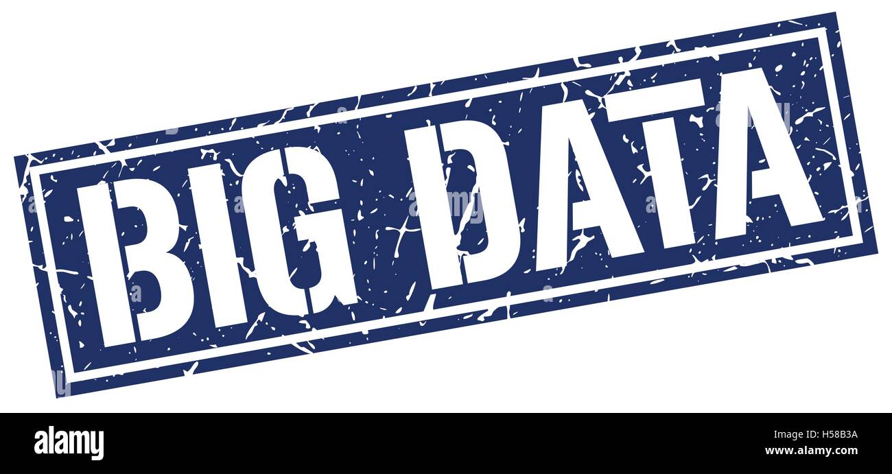 big data square grunge stamp Stock Vector Image & Art - Alamy
