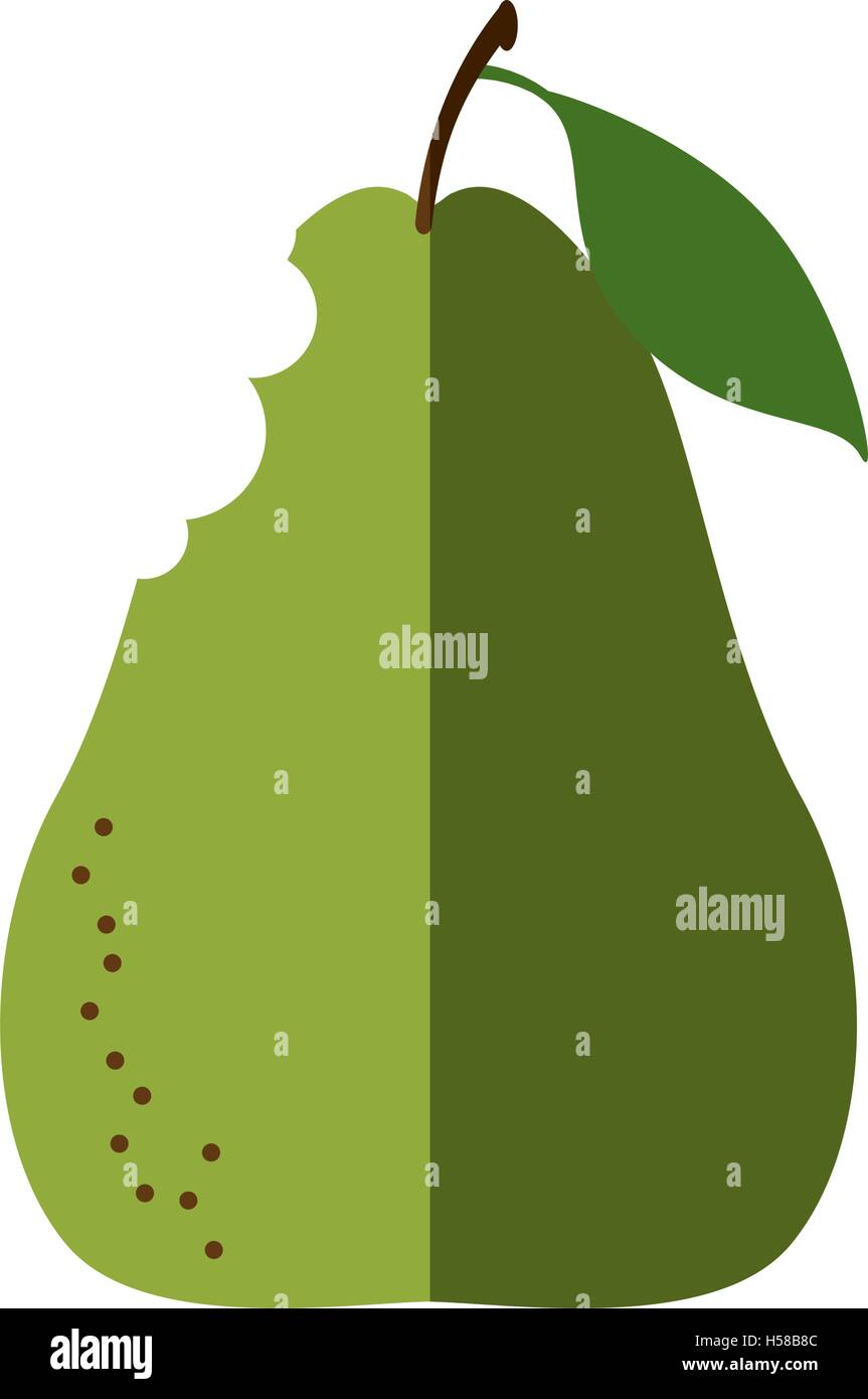 pear fresh fruit isolated icon Stock Vector Image & Art - Alamy