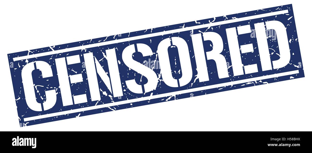 censored square grunge stamp Stock Vector Image & Art - Alamy