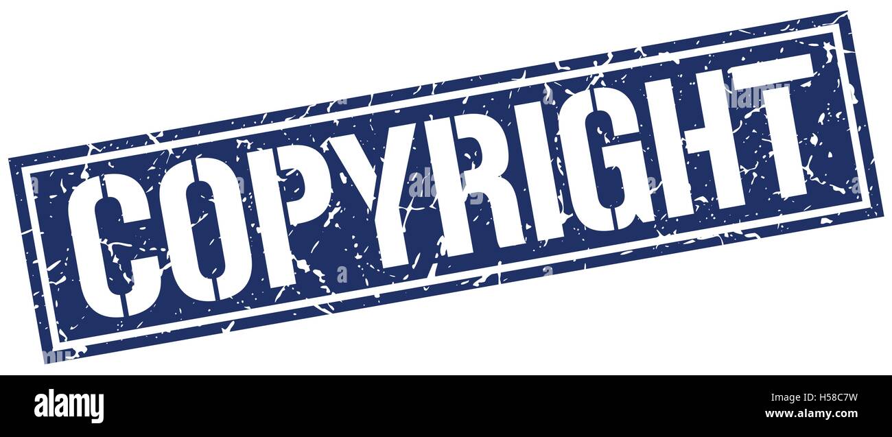 copyright square grunge stamp Stock Vector Image & Art - Alamy