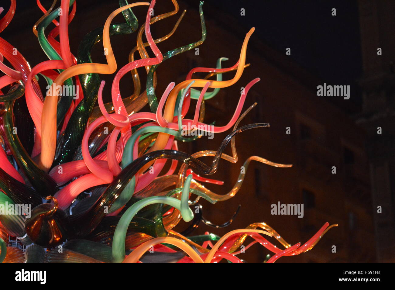 A glass sculpture in Valetta, Malta Stock Photo Alamy