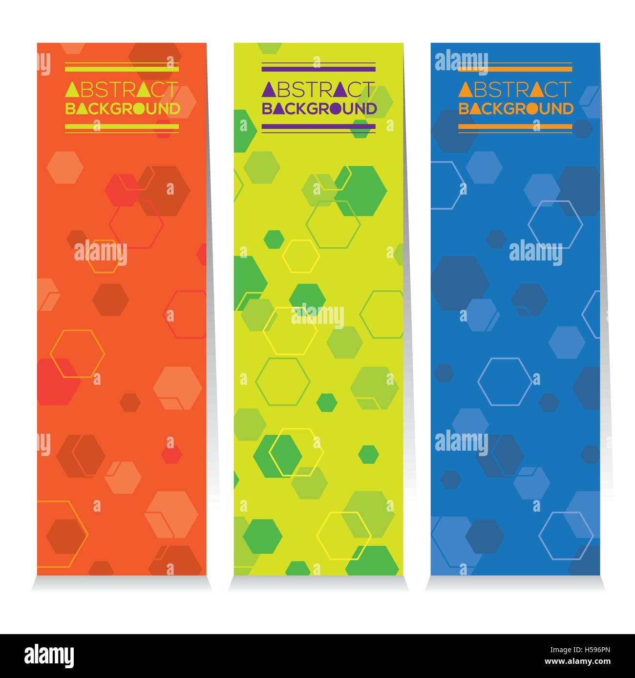 Set vertical banners hi-res stock photography and images - Alamy