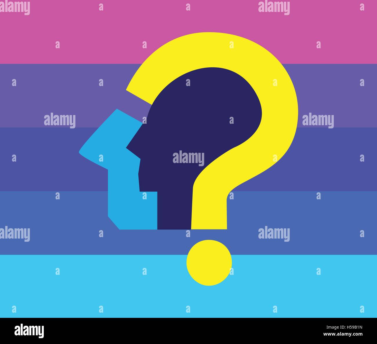 Question Mark Icon Concept Design Stock Vector Image & Art - Alamy