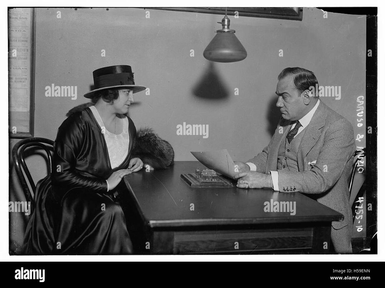 Caruso & Muzio 2 Stock Photo Alamy