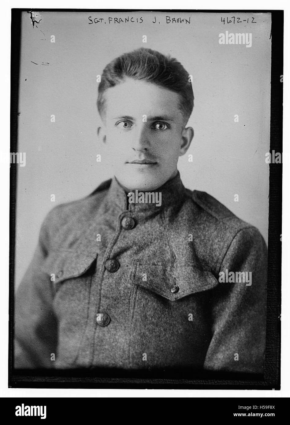Sgt Francis J B Stock Photo Alamy