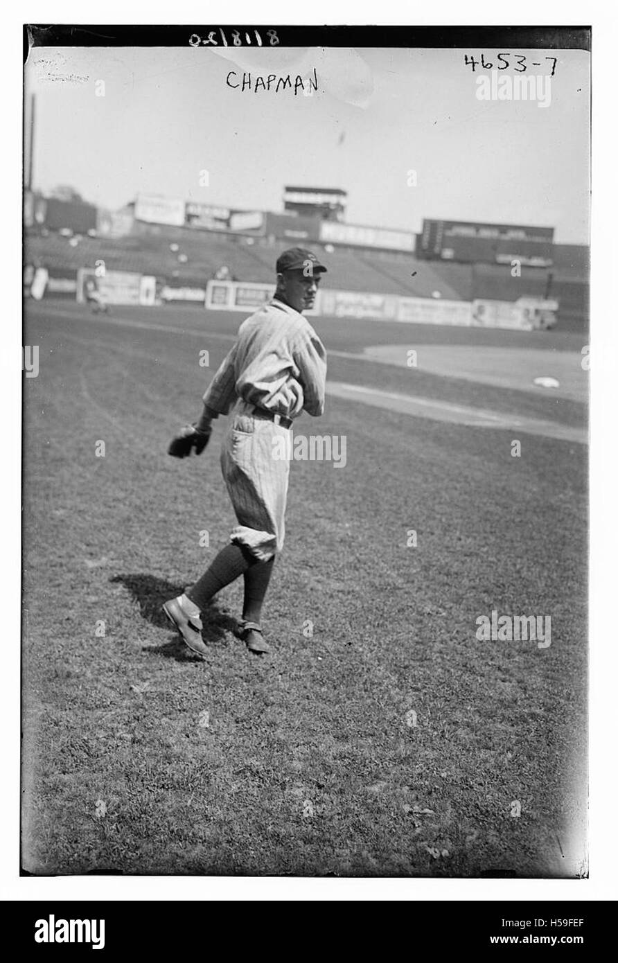 [Ray Chapman, Cleveland AL (baseba Stock Photo