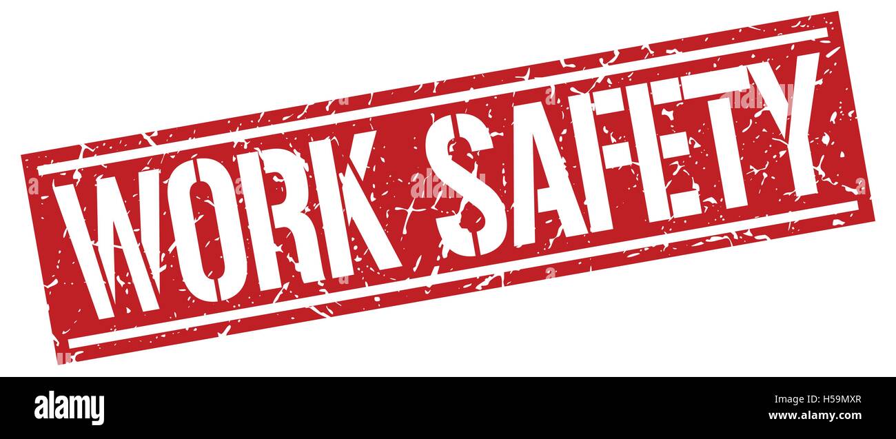 Safety stamp square grungy hi-res stock photography and images - Alamy