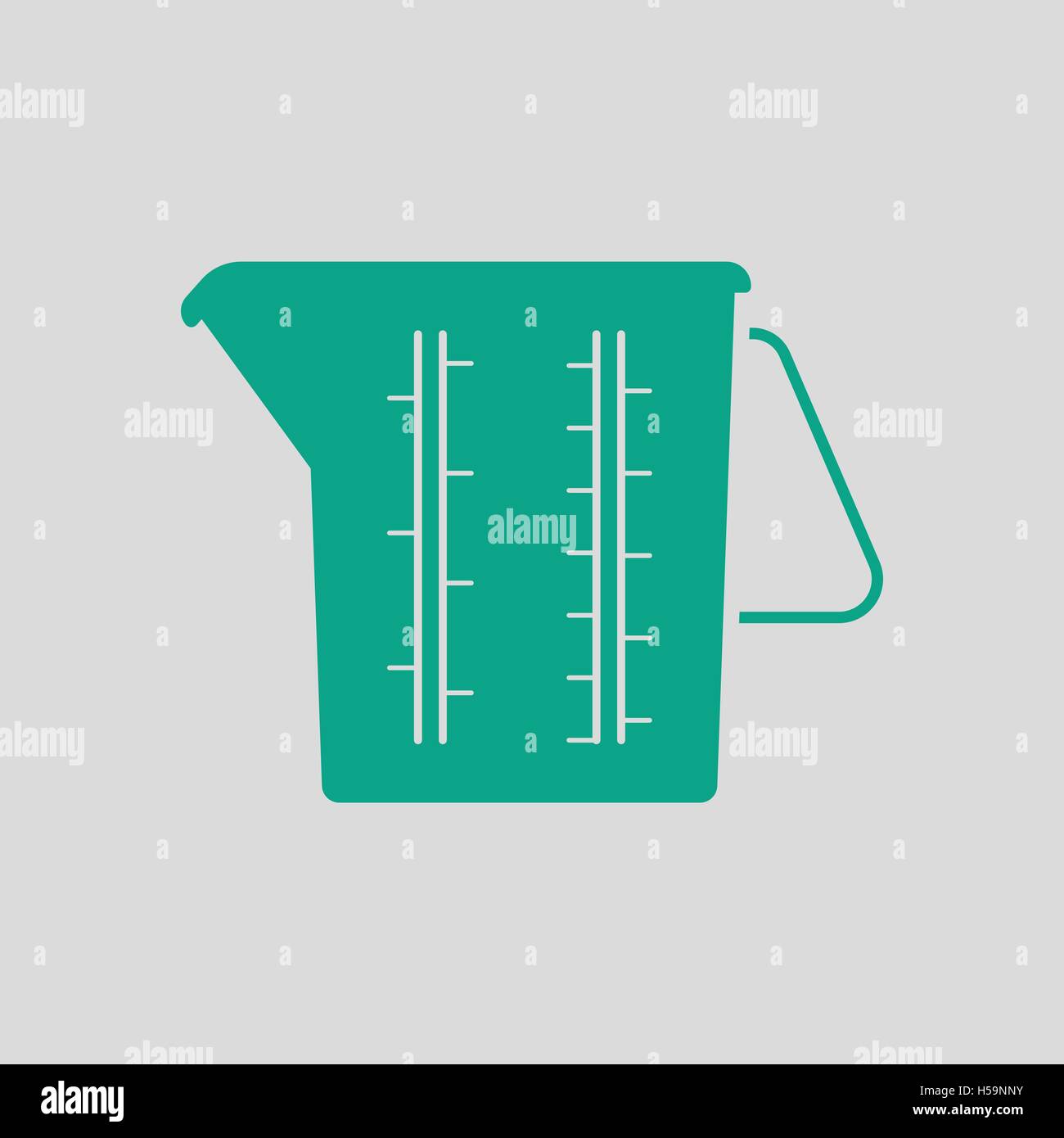 Chemical measuring jug with blue liquid isolated hand drawn sketch. Vector measuring  cup with handle. Plastic or glass beaker flask with water, biology or  chemistry reservoir, reagent with toxic fluid:: موقع تصميمي