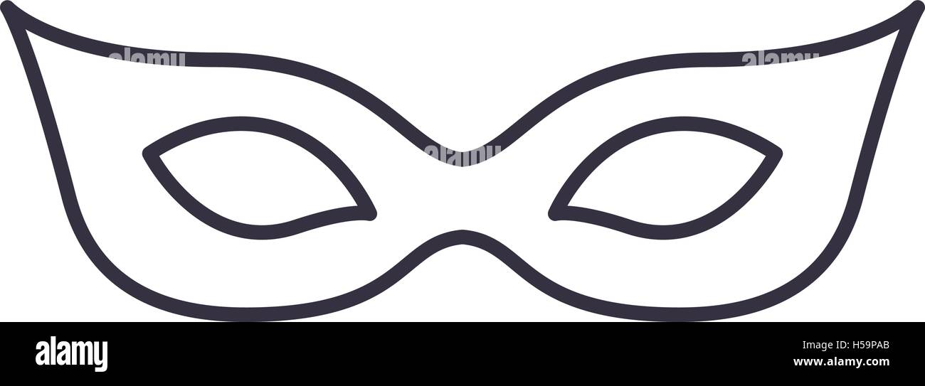 Isolated mask of carnival design Stock Vector Image & Art - Alamy