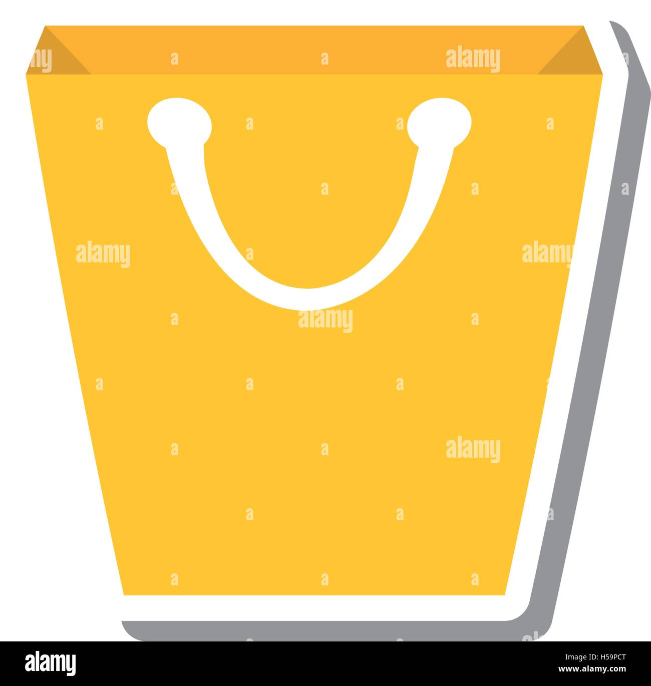 shopping bag market isolated icon Stock Vector Image & Art - Alamy