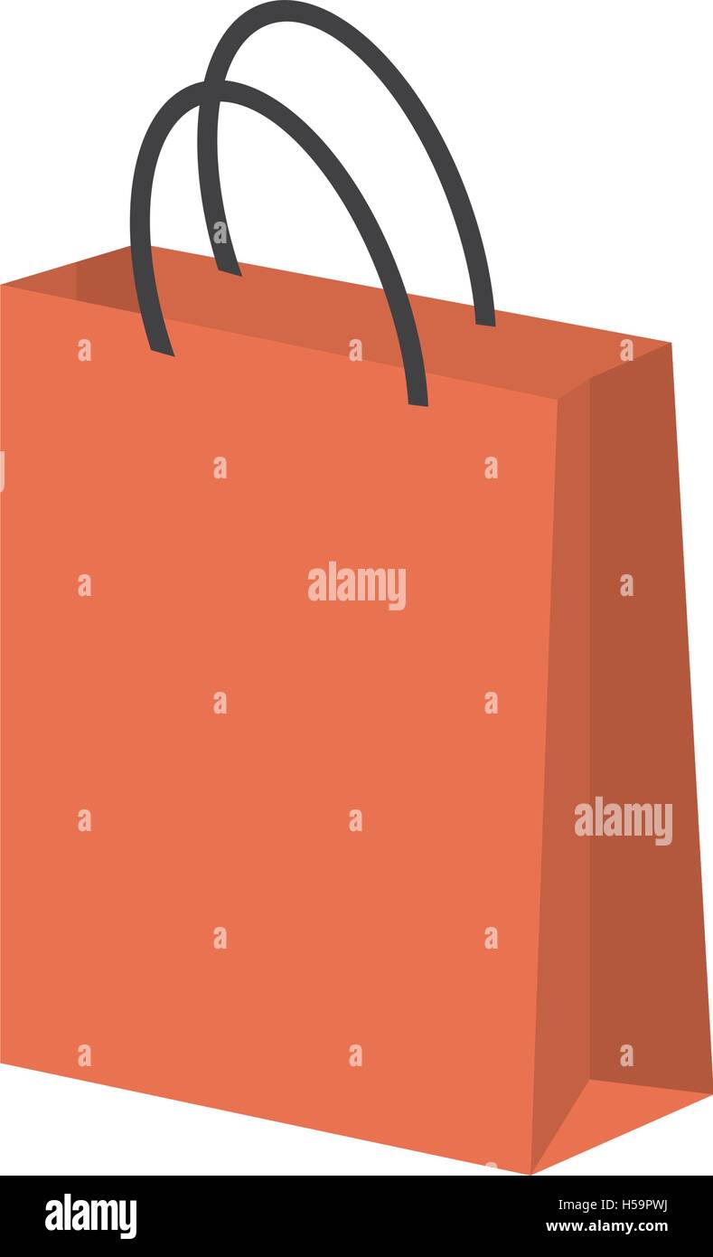 shopping bag market isolated icon Stock Vector Image & Art - Alamy