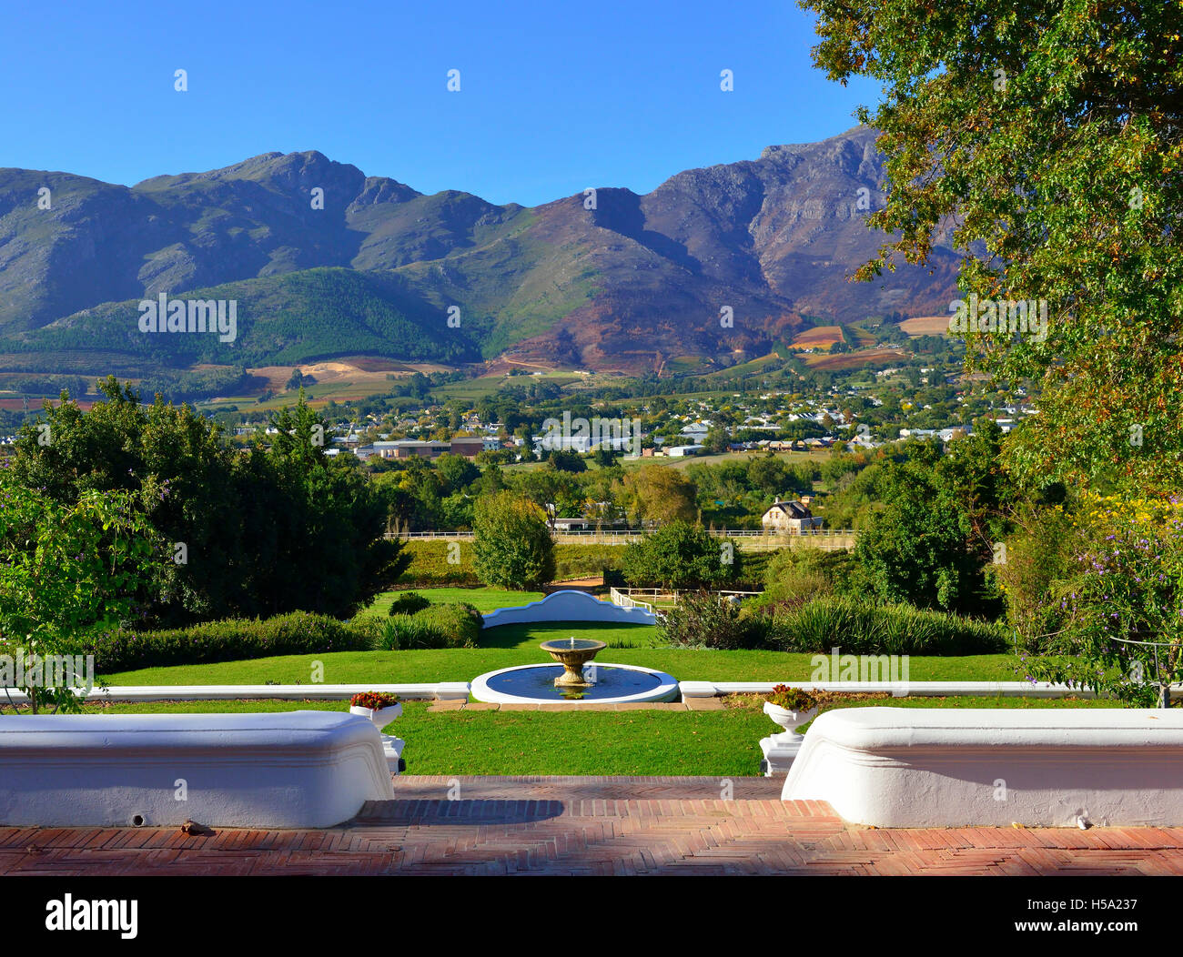 Richard Bransons Estate Mont Rochelle At Franschhoek In The - 