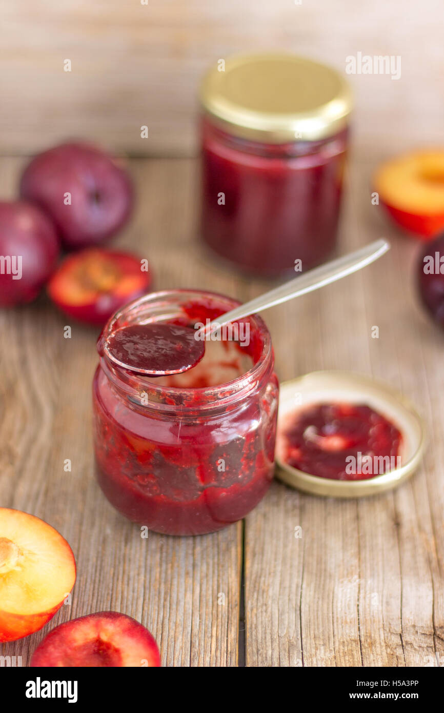 Plum jam hi-res stock photography and images - Alamy