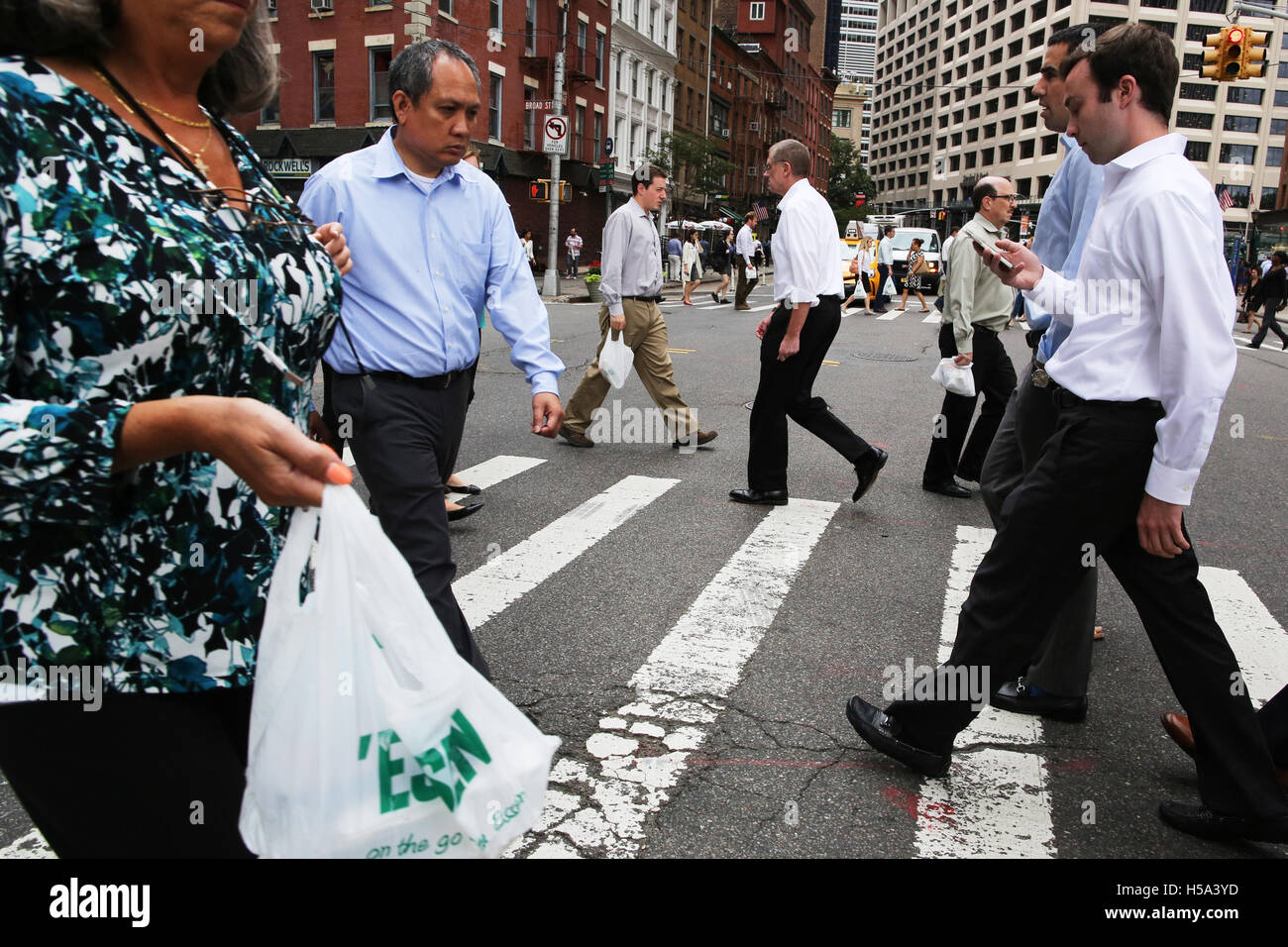 Street scene in New York City , USA Stock Photo - Alamy