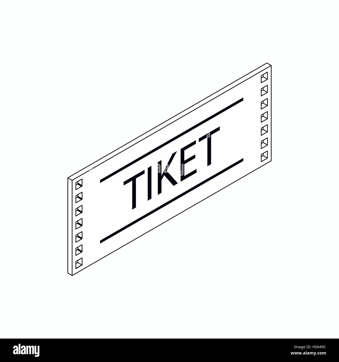 Cup final ticket Cut Out Stock Images & Pictures - Alamy