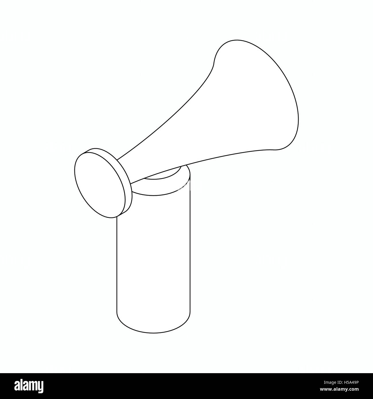 Megaphone icon, isometric 3d style Stock Vector Image & Art - Alamy