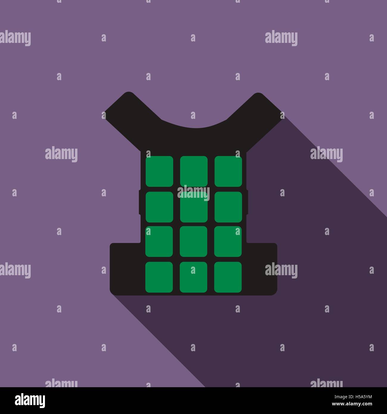 Green army style jacket Stock Vector Images - Alamy