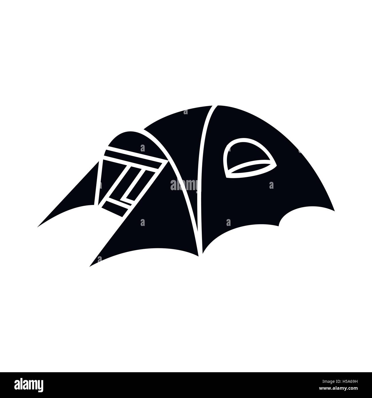 Tourist tent icon, simple style Stock Vector Image & Art - Alamy