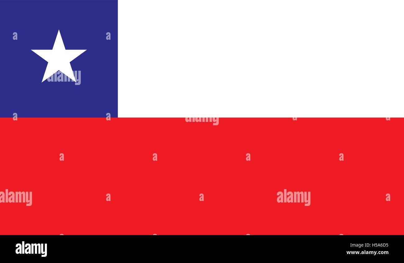 Chile flag image Stock Vector Image & Art - Alamy