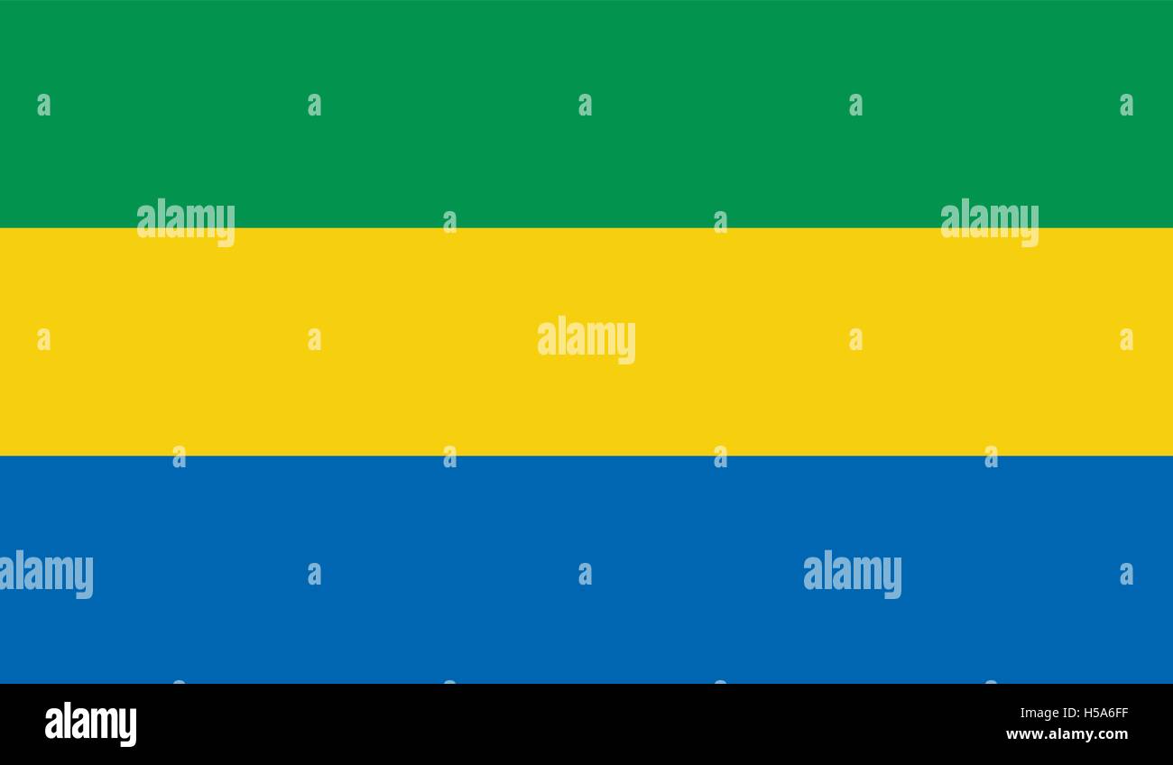 Gabun flag image Stock Vector Image & Art - Alamy