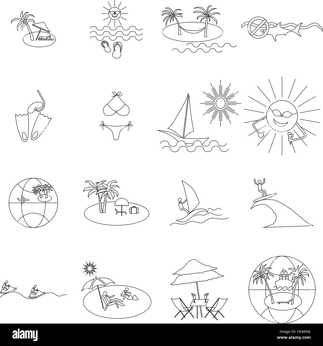 Bikini beach ball Black and White Stock Photos & Images - Alamy