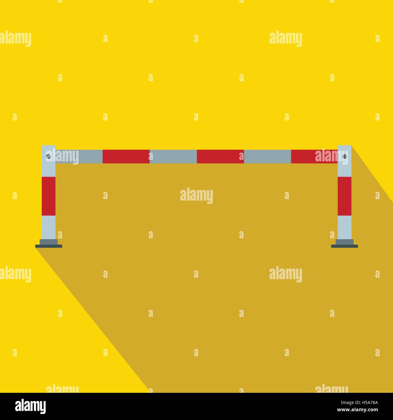 Barrier icon in flat style Stock Vector Image & Art - Alamy