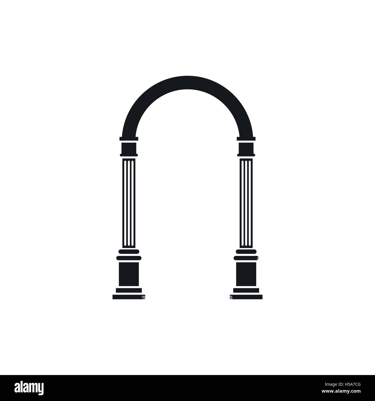 Arch icon, simple style Stock Vector Image & Art - Alamy